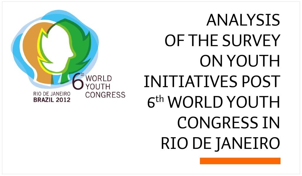 Analysis of the survey on youth initiatives